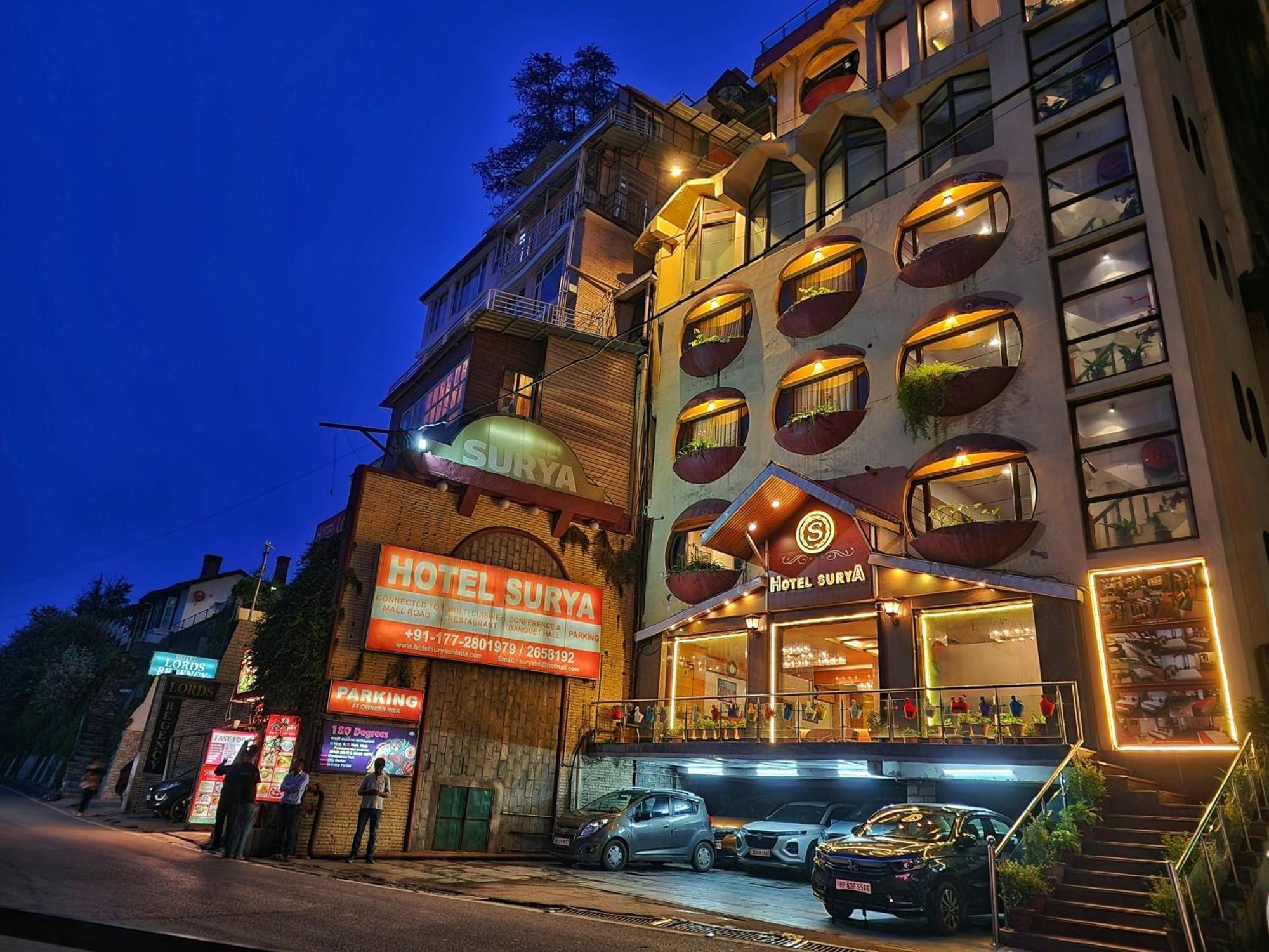 Hotel Surya Shimla Bagian luar foto